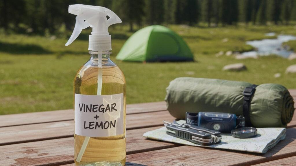 vinegar-lemon-tent-cleaning