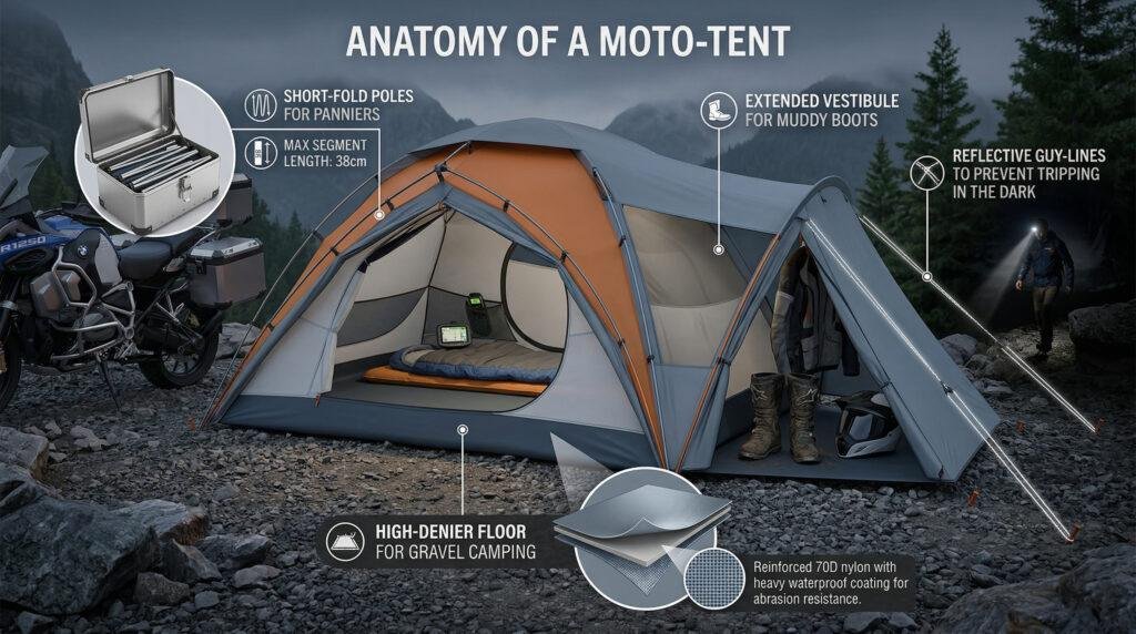 Comprehensive Buying Guide What Makes a Tent Moto-Ready