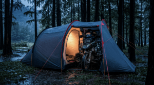 Wolf Walker motorcycle tent featured image