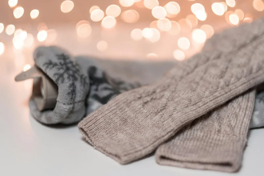 how-to-stay-warm-camping-in-a-tent-with-woolen-socks