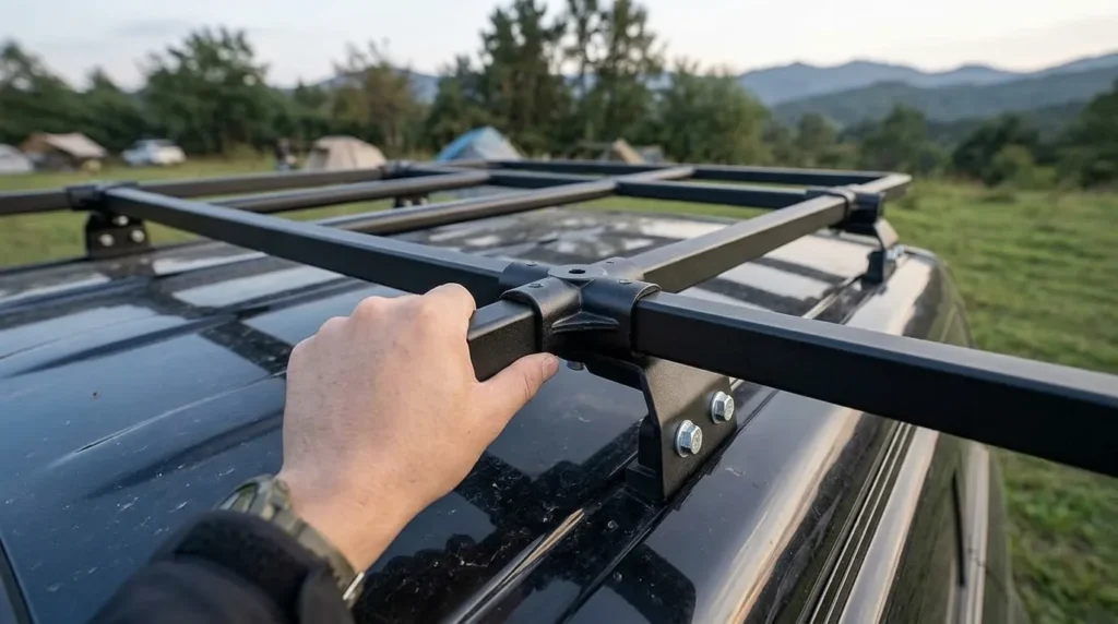 Can you put a rooftop tent on any car with a heavy duty aftermarket roof rack installed on an SUV for a rooftop tent?