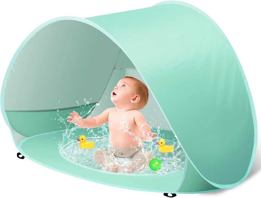 sunba-youth-pop-up-sun-shelter-with-pool-product-image
